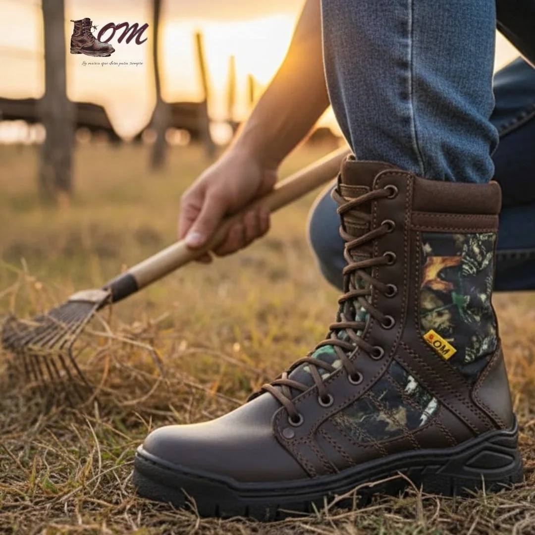 Bota táctica para hombre Modelo 940, diseñada para trabajo rudo, actividades tácticas y uso diario.