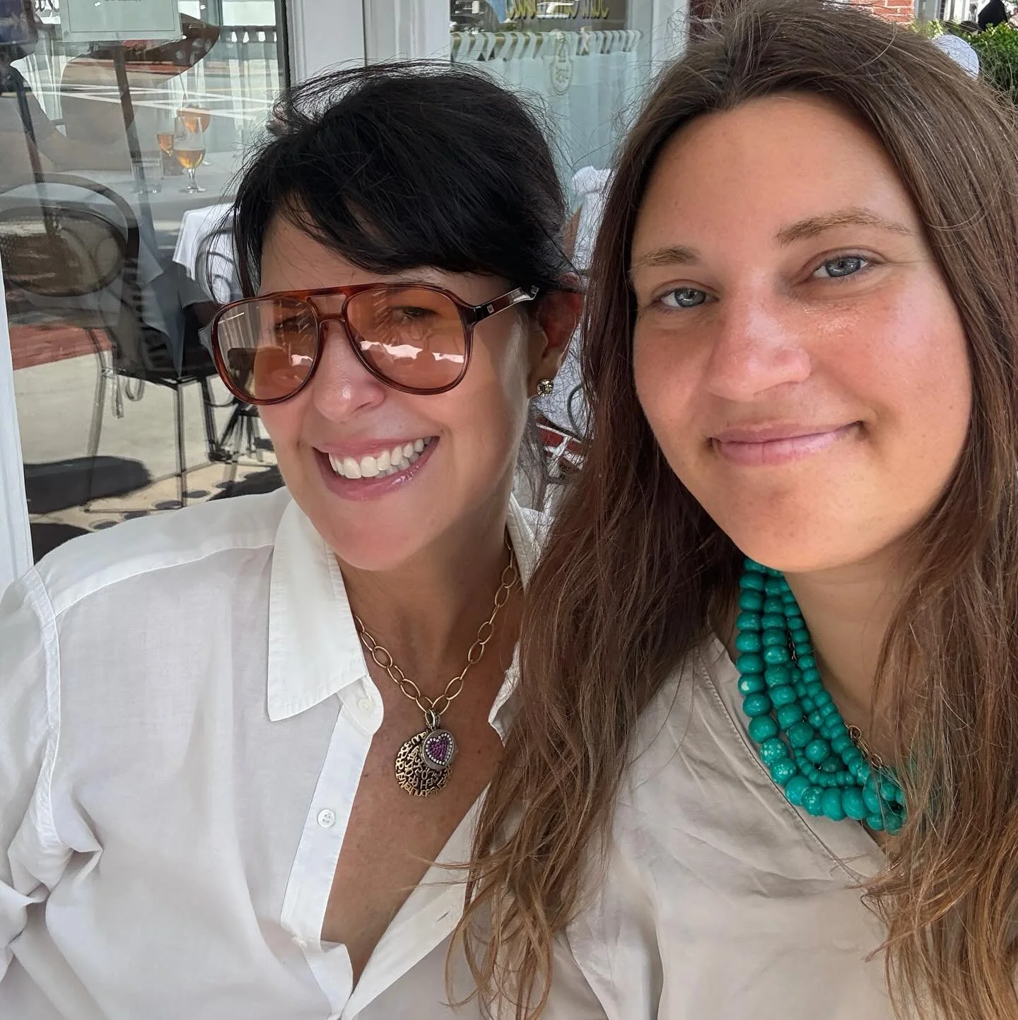 Had such a fabulous day yesterday with my soul sister @sharynbradfordart !! So fun to go to @jennikayne for their event supporting @caringkindnyc thank you to the hostess with the mostest @live4life_today 💗💗💗 and @itstriciawilliams for the amazing