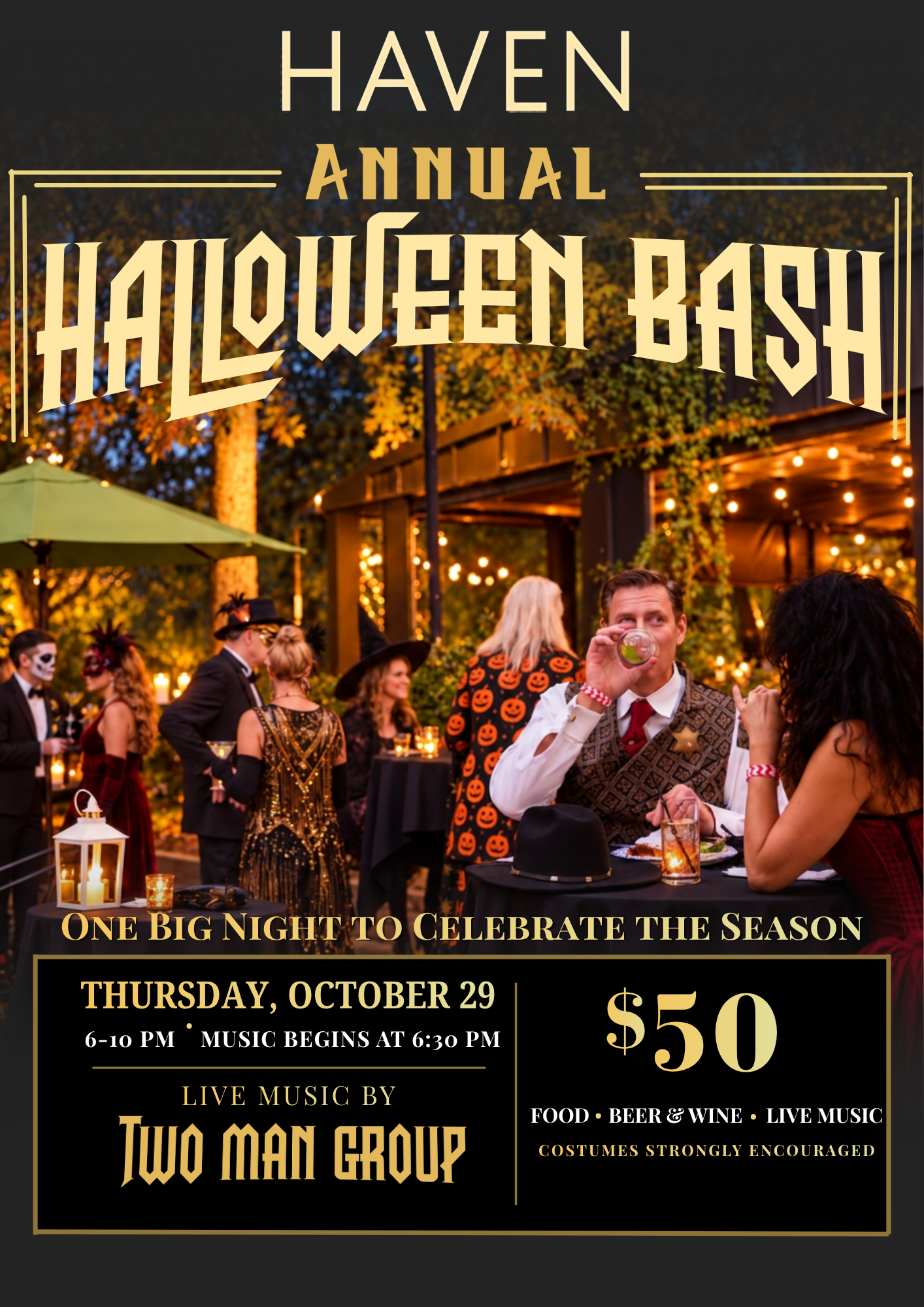 2026 Annual HAVEN Halloween Bash