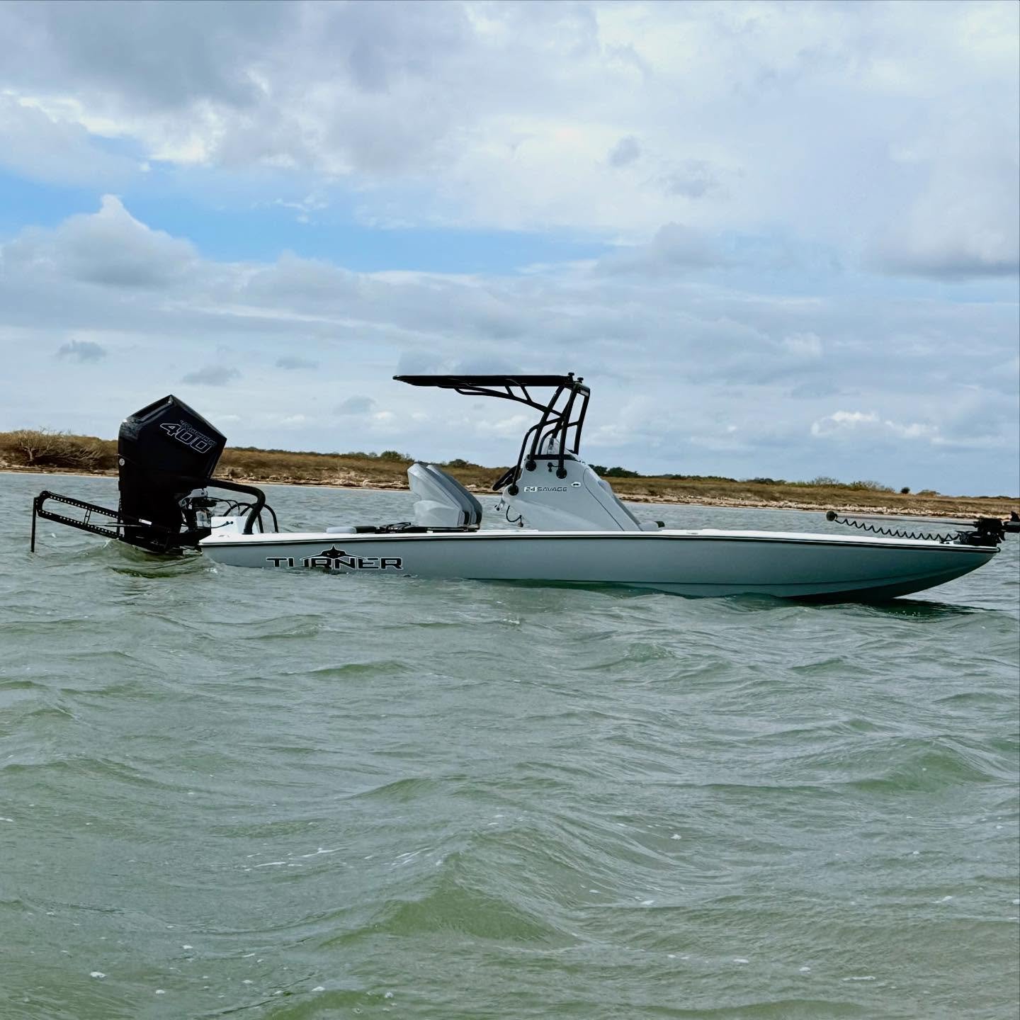 The ultimate inshore machine #turnerboatworks #mercuryracing #wadefishing #gulfcoast