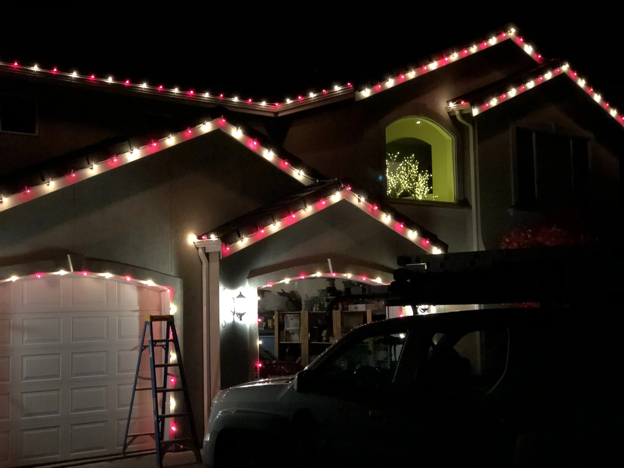 Beautiful Day installs beautiful, professional Christmas lighting on commercial and residential properties.