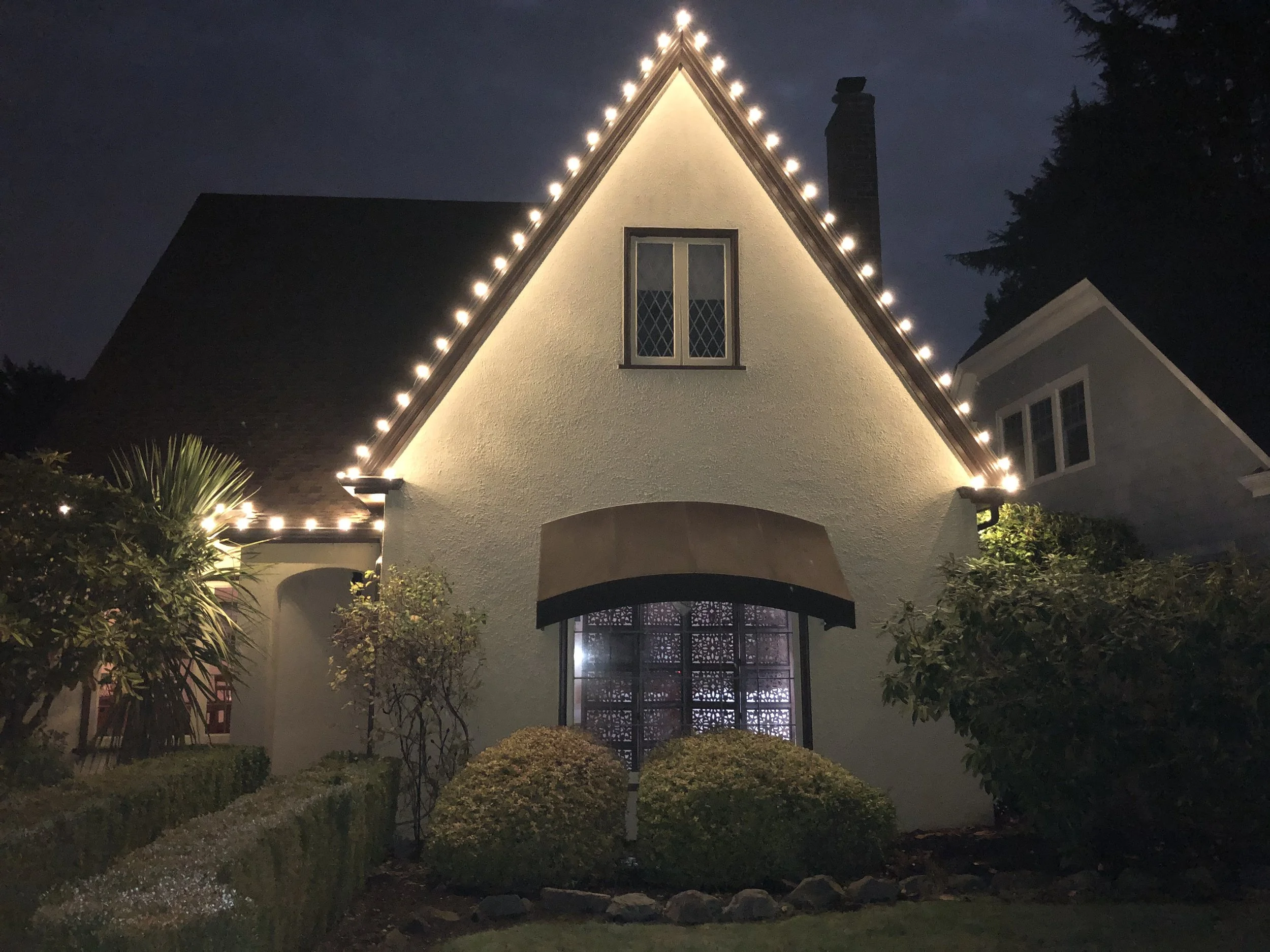 Beautiful Day installs beautiful, professional Christmas lighting on commercial and residential properties.