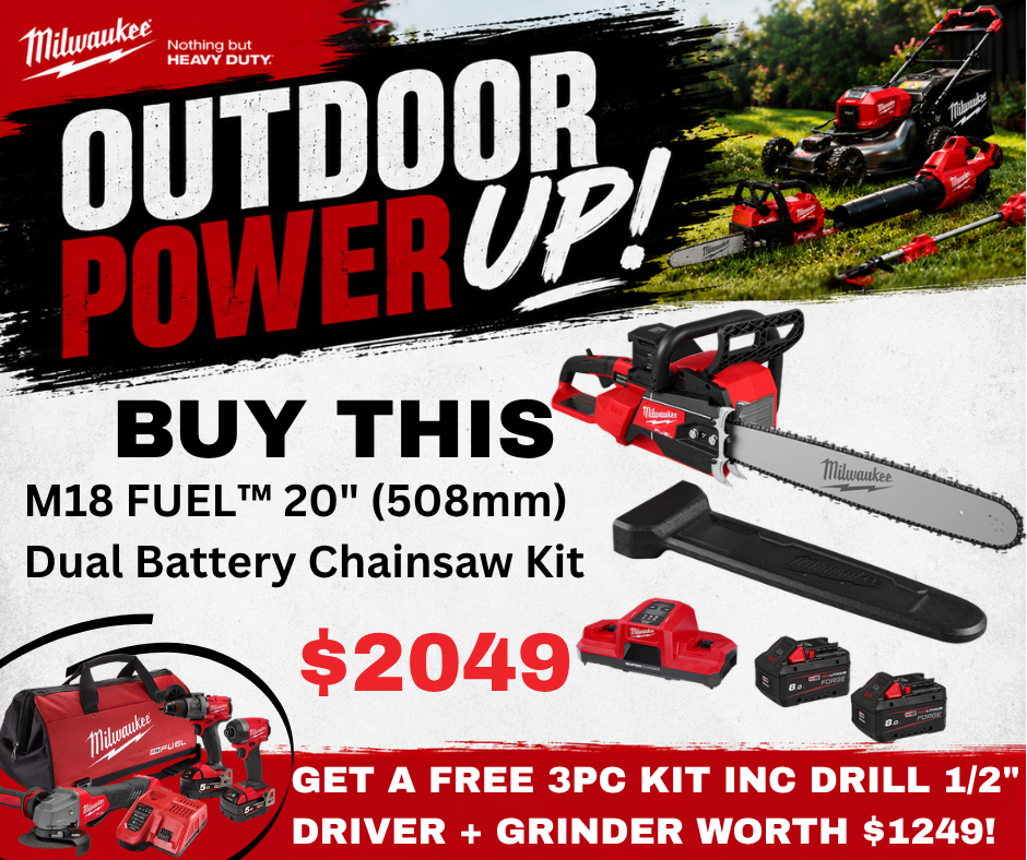 M18 FUEL™ 20" (508mm) Dual Battery Chainsaw Kit