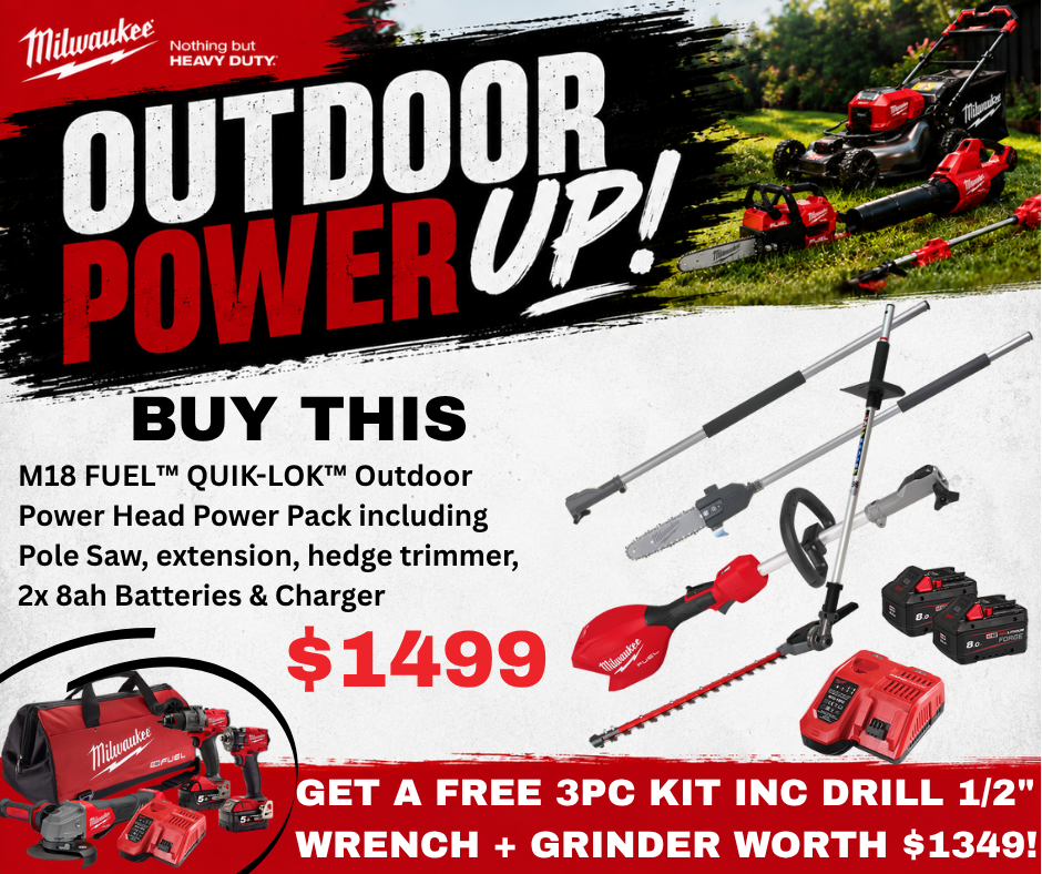 M18 FUEL™ QUIK-LOK™ Outdoor Power Head Power Pack 3A2
