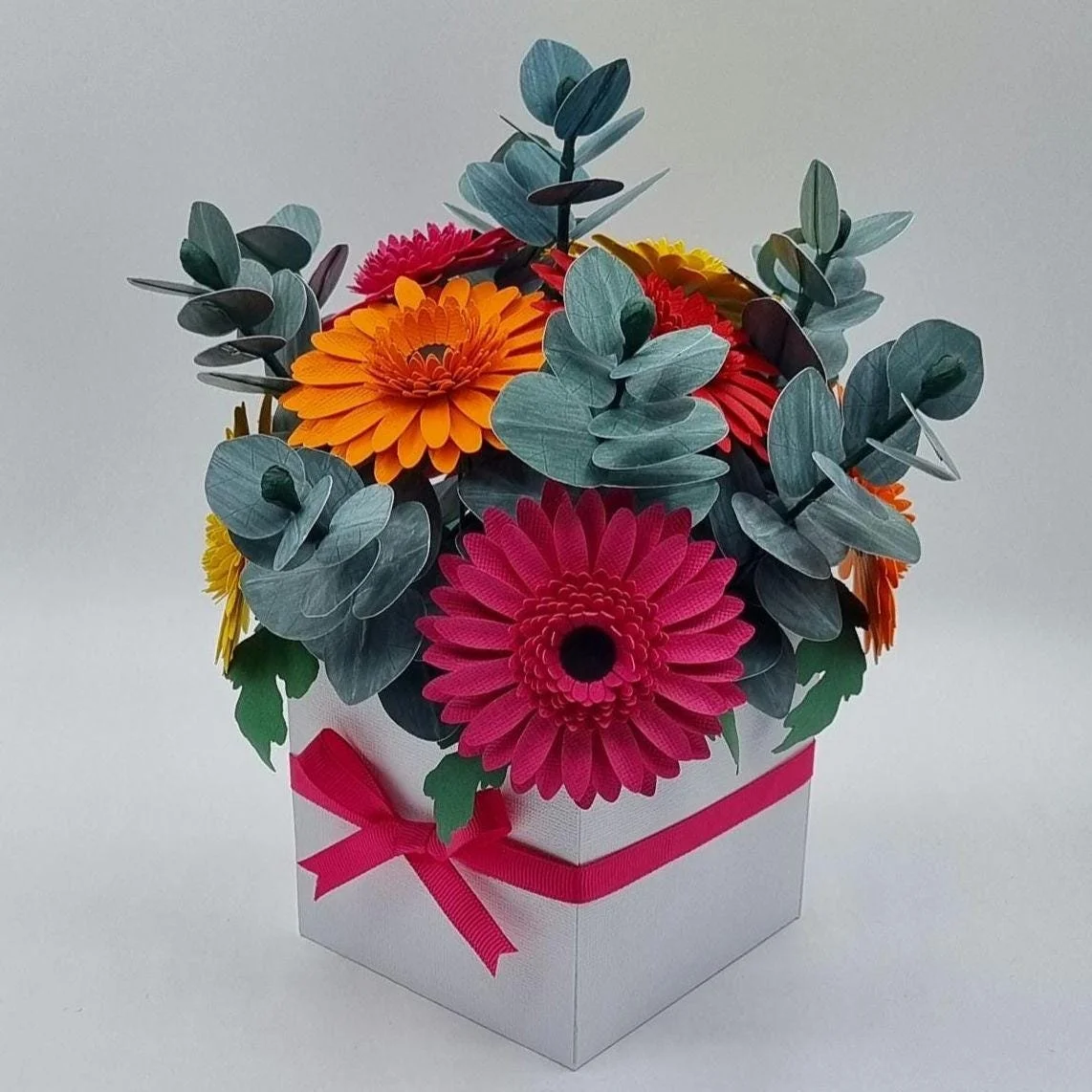 Bright Gerberas paper flower bouquet, Perth WA