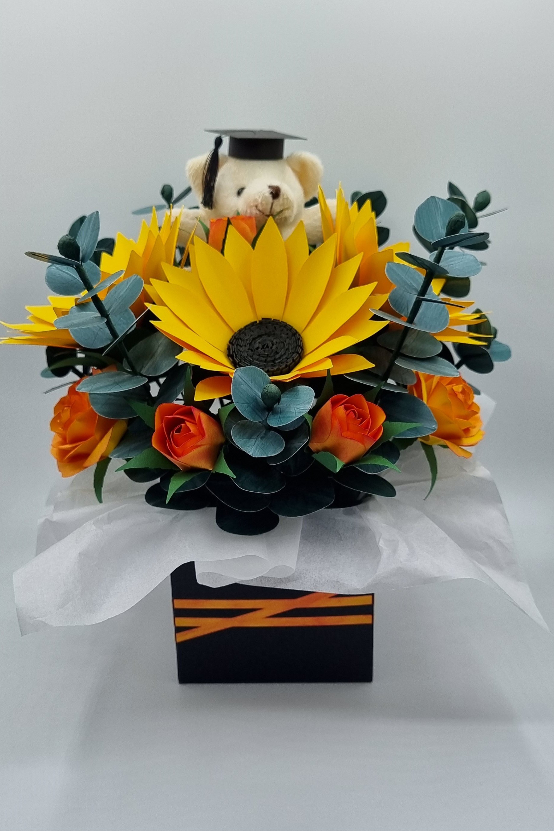 Paper Flower graduation bouquet with Sunflowers Perth, WA