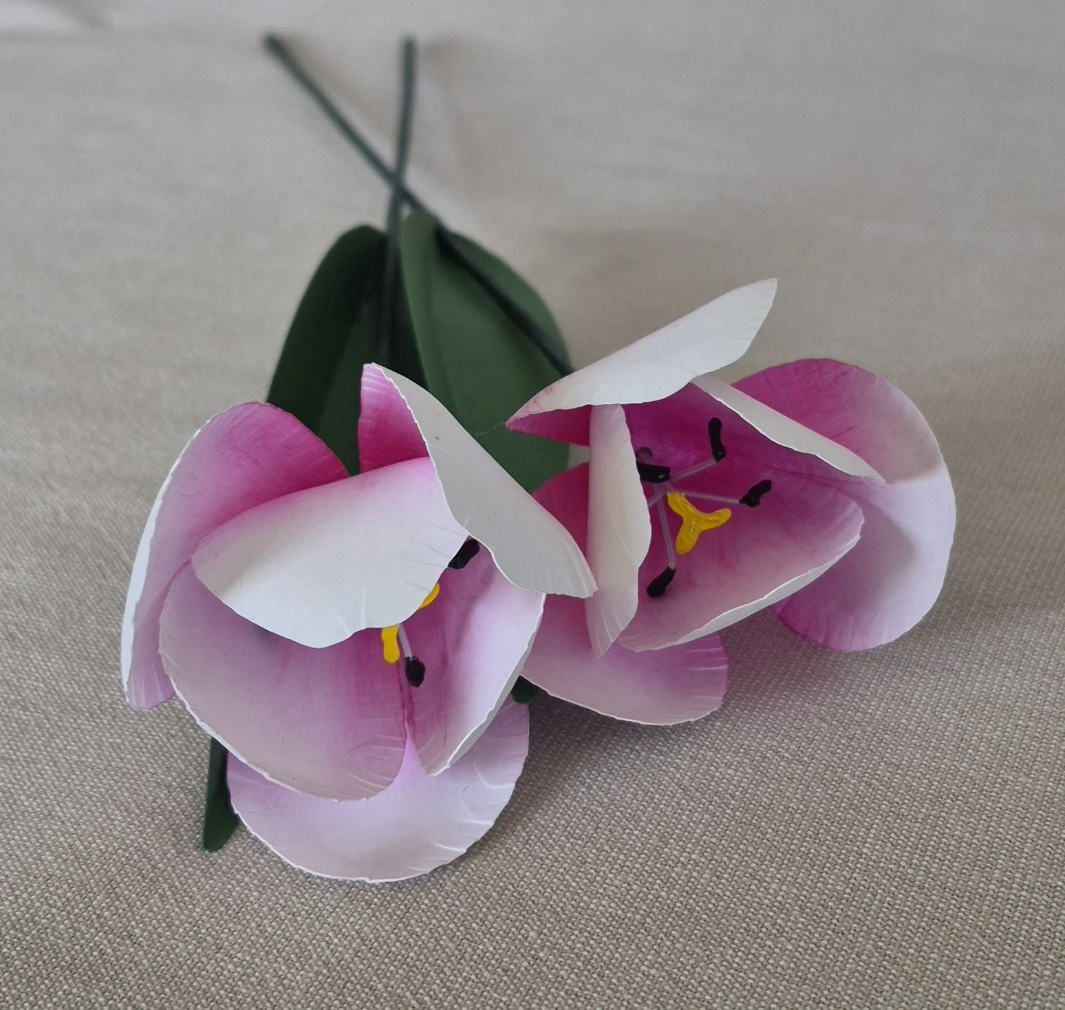 handmade paper tulip stem.jpg