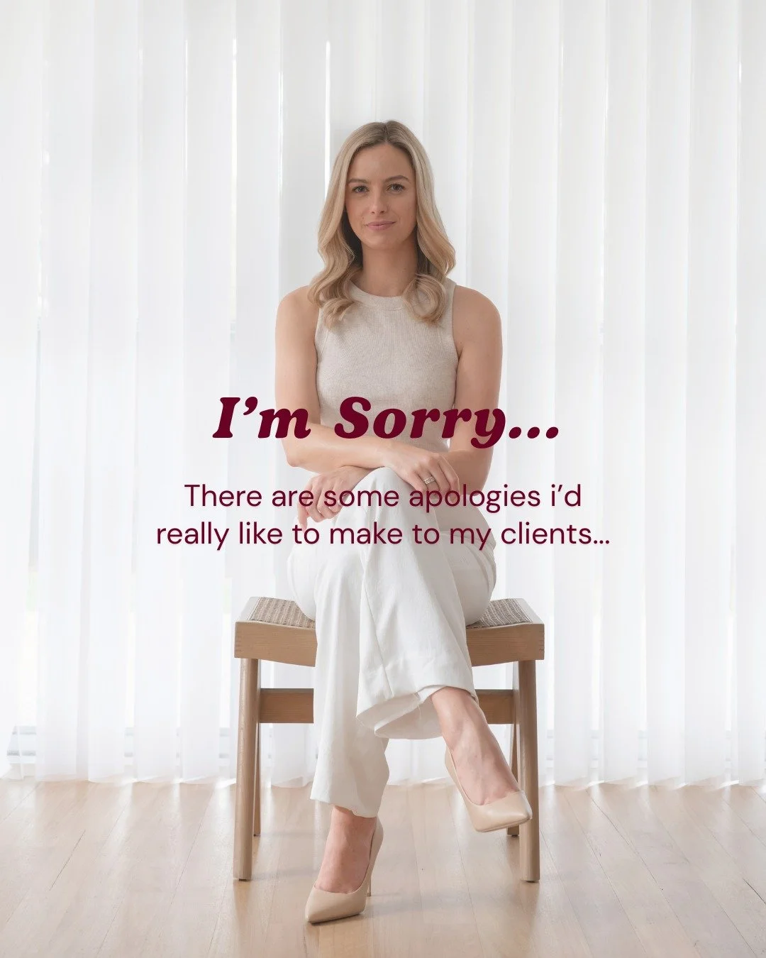 I'M SORRY...
If you felt personally attacked, I promise it&rsquo;s said with love.

These are the things we wish weren&rsquo;t true &ndash; but your books (and the ATO) say otherwise. We aren't trying to be Karens, but you need a bookkeeper who knows