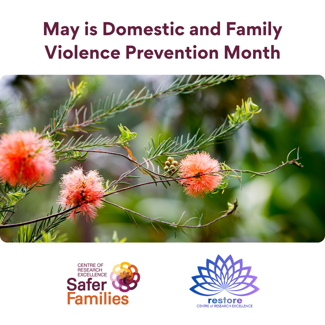 May is Domestic and Family Violence Prevention Month