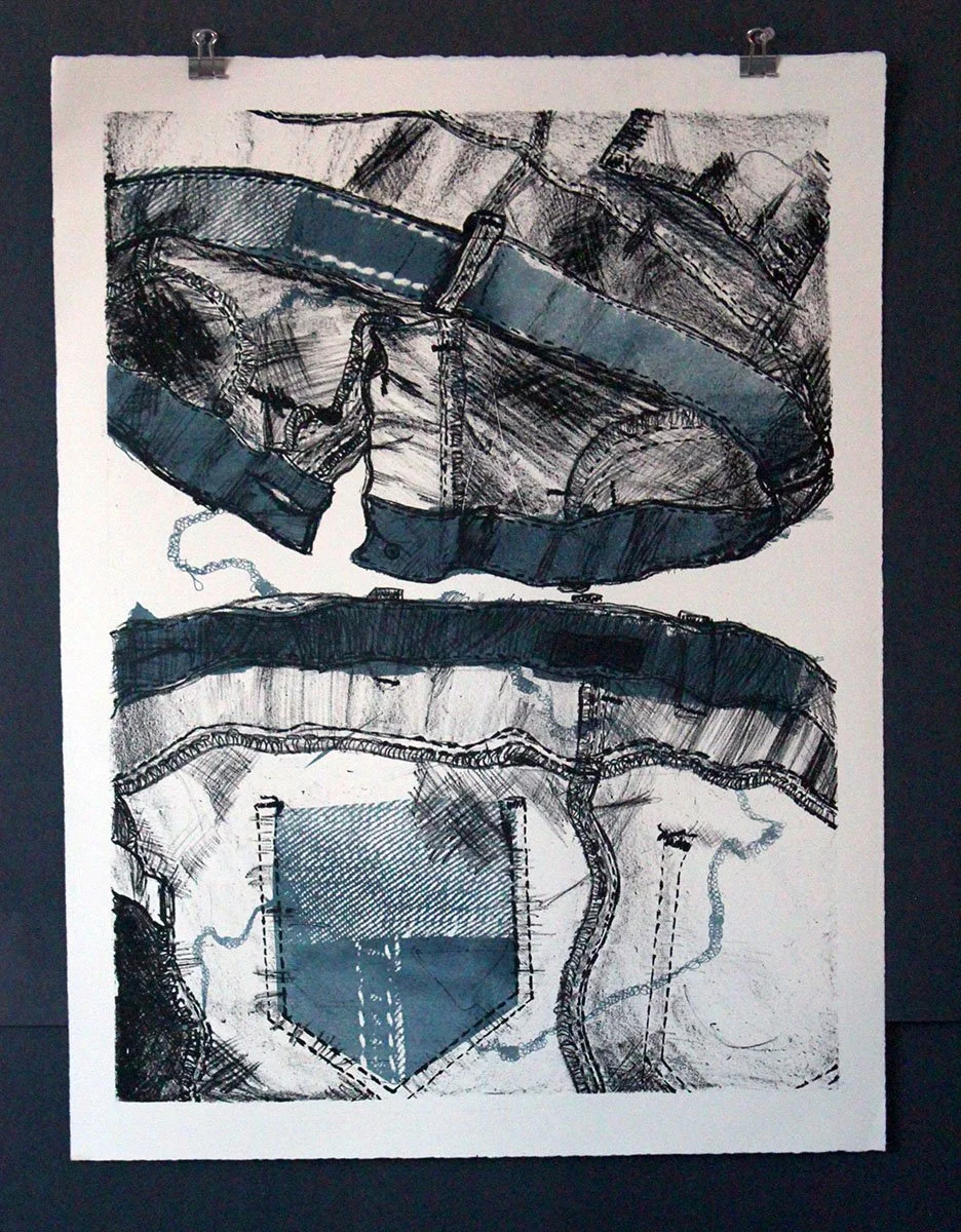 Inside Jeans: Lithograph. 2017-2018
