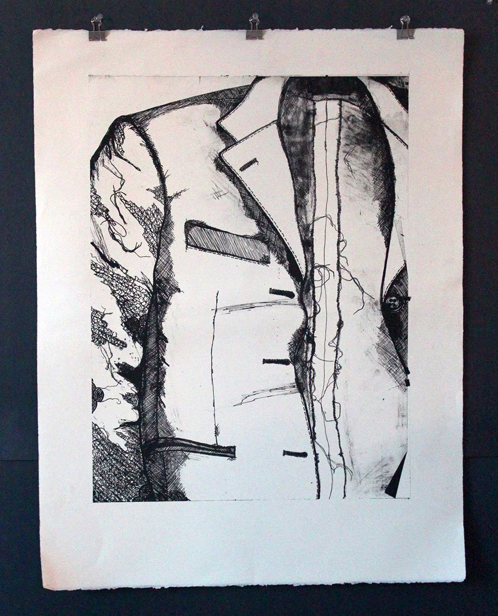 Inside the Suit - Lithograph