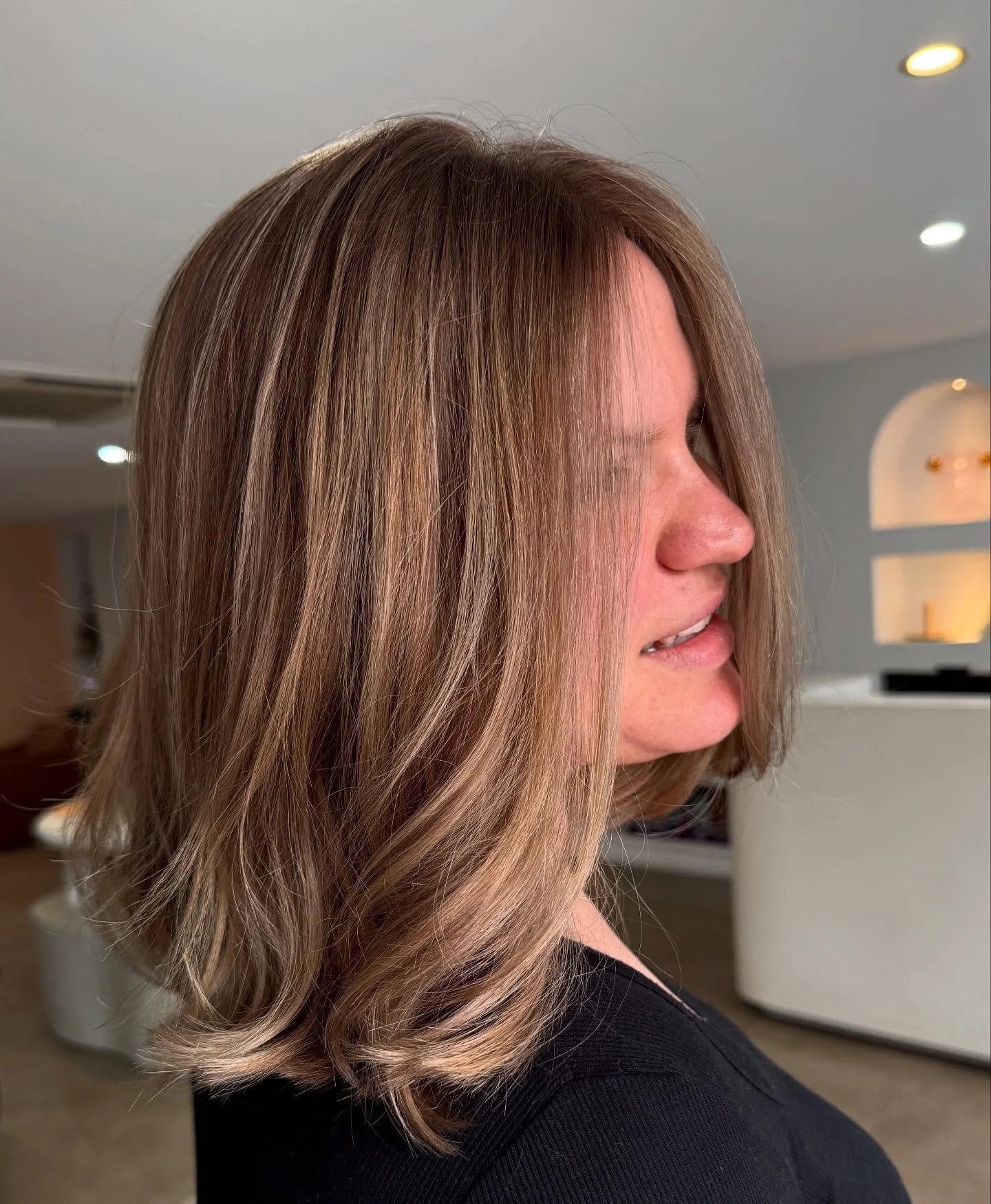 Low effort, high impact. Luxe bronde 🧸😮&zwj;💨