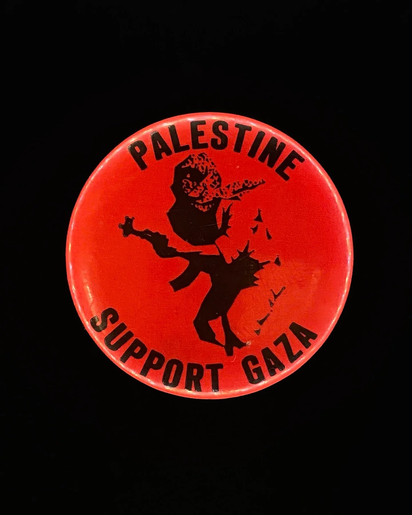 &ldquo;Palestine / Support Gaza,&rdquo; late 1980s.

The United Nations Security Council approved a resolution calling for an international occupation force, without Palestinian participation, to occupy a demilitarized Gaza. Palestinian organizations