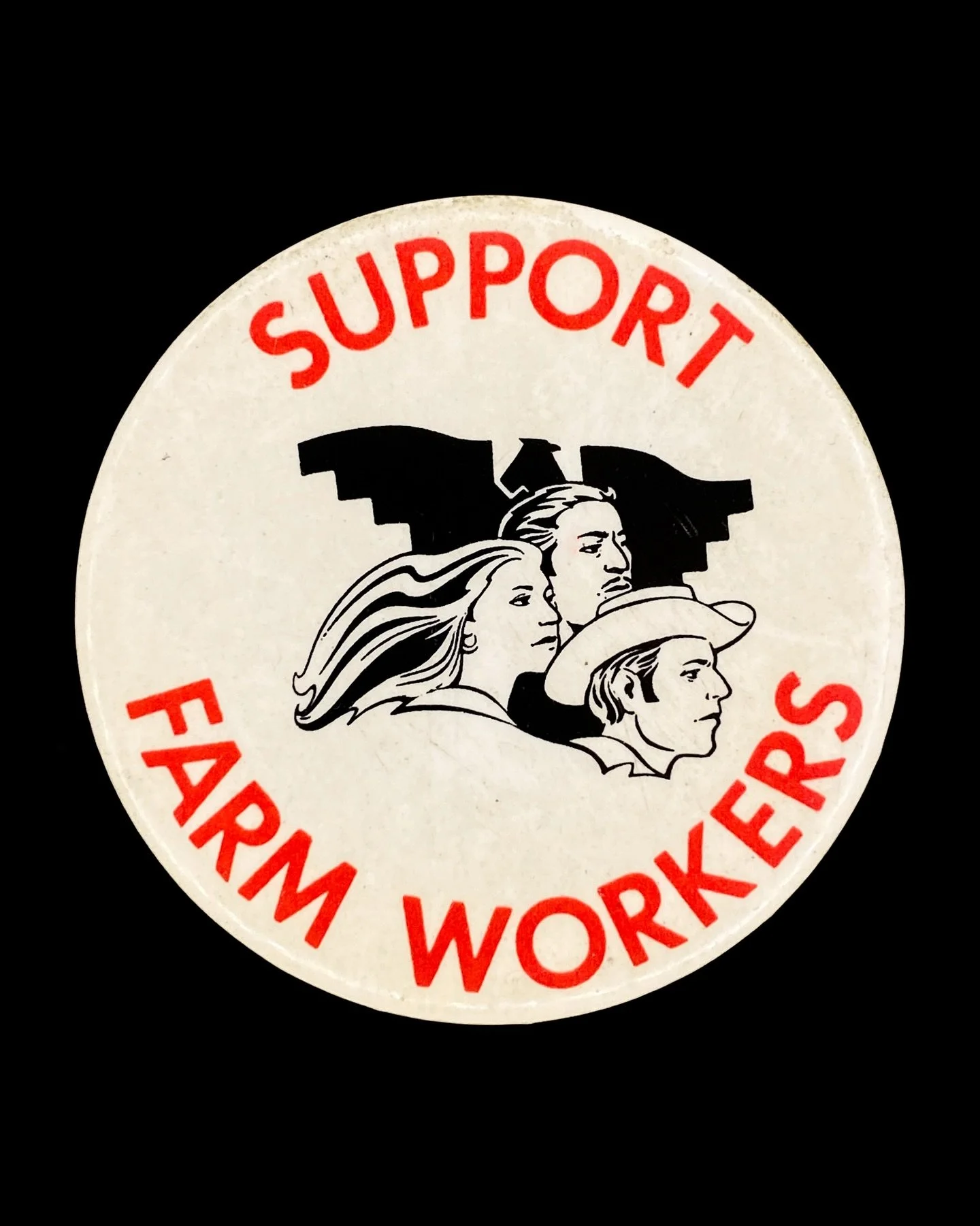 &ldquo;Support Farm Workers,&rdquo; &ldquo;Viva La Huelga / Support Farm Workers,&rdquo; United Farm Workers of  America (UFW), 1970s.

On today and all days: thanks and solidarity to the workers who grow, harvest, process, package and distribute the