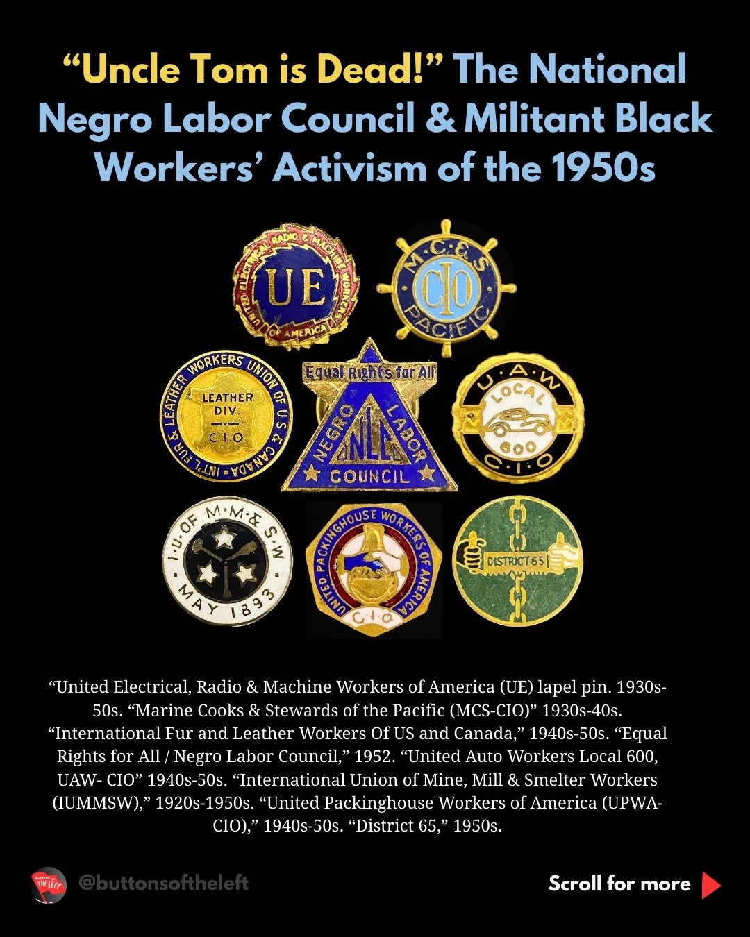 The left wing of the Black labor movement gathered in Detroit in 1952 to found the National Negro Labor Council (NLC). Organizing for the NLC was led by Ed Thompson of the United Electrical, Radio and Machine Workers, Coleman Young of the Wayne Count