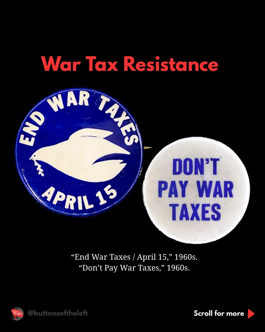 War tax resistance has a long history in the United States stretching back to Henry David Thoreau&rsquo;s protest of the US-Mexico war and its expansion of slavery. Individual and collective boycotts - both of support for the US government and of ind