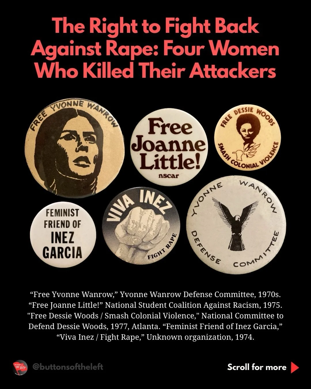 In the 1970s, the defense of four women of color who fought back against sexual assault became key flashpoints for the women&rsquo;s liberation movement, socialists, and revolutionary nationalists. The successful efforts to free Joann Little, Inez Ga