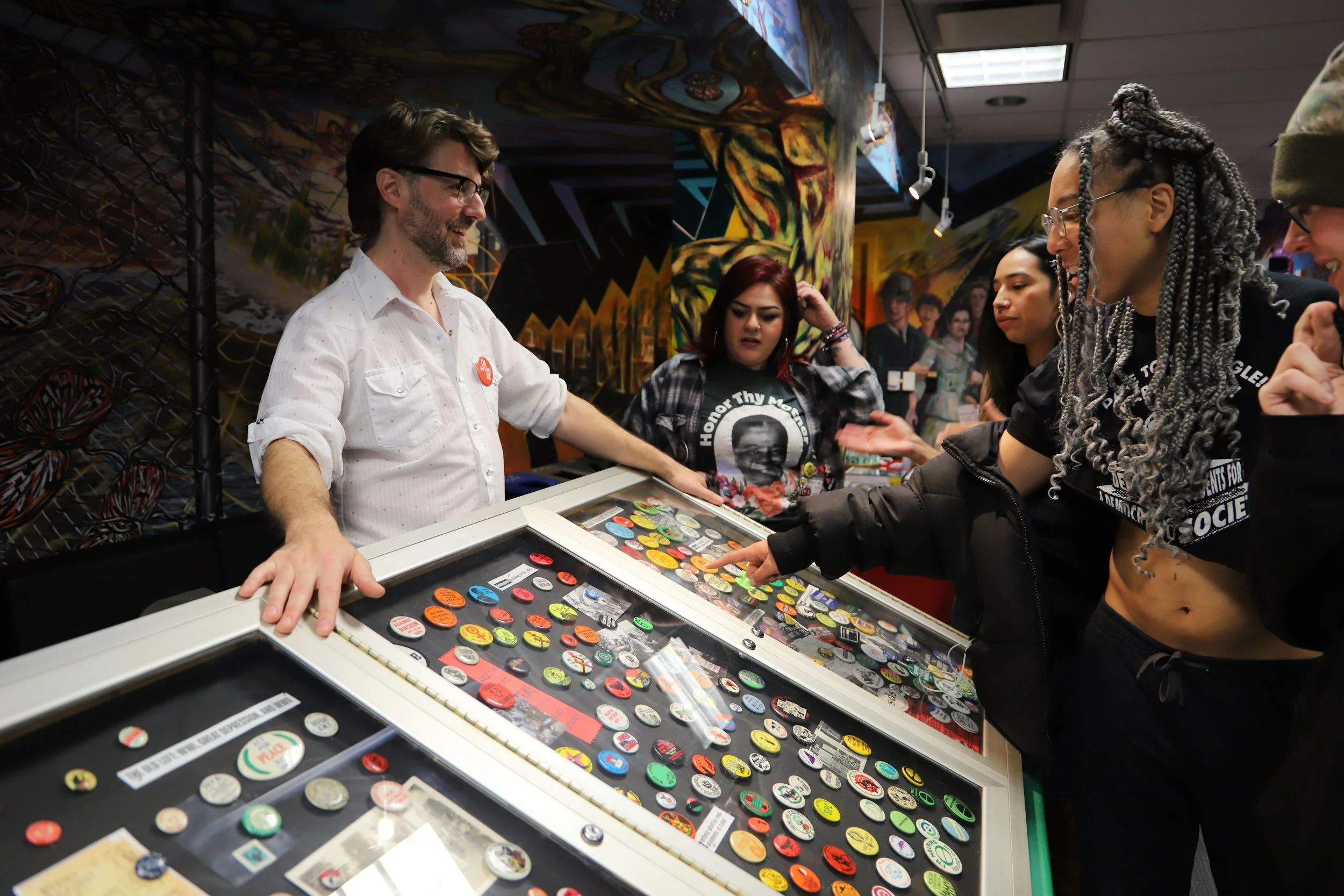 Study and Struggle: Buttons of Campus-Based Movements