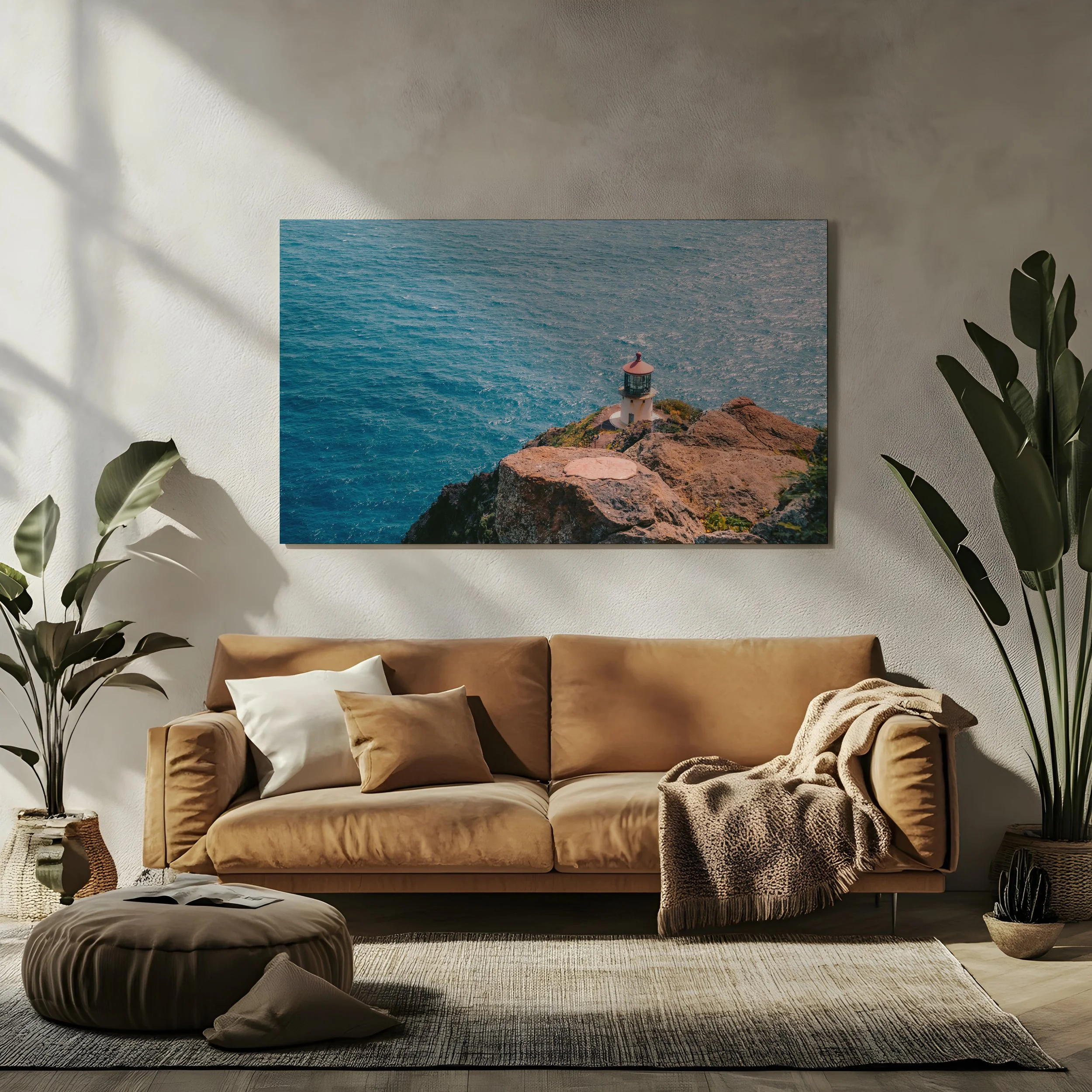 Makapu'u Lighthouse Oahu Hawaii Color Metal Print