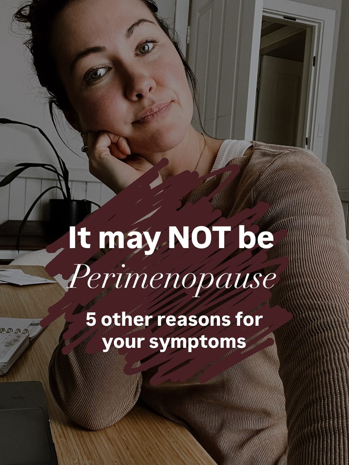 Think your symptoms are perimenopause? It might be something else entirely&hellip;

As awareness of perimenopause is growing (yay) and also more and more women being prescribed hormone therapy (also big yay!), I am also seeing women being prescribed 