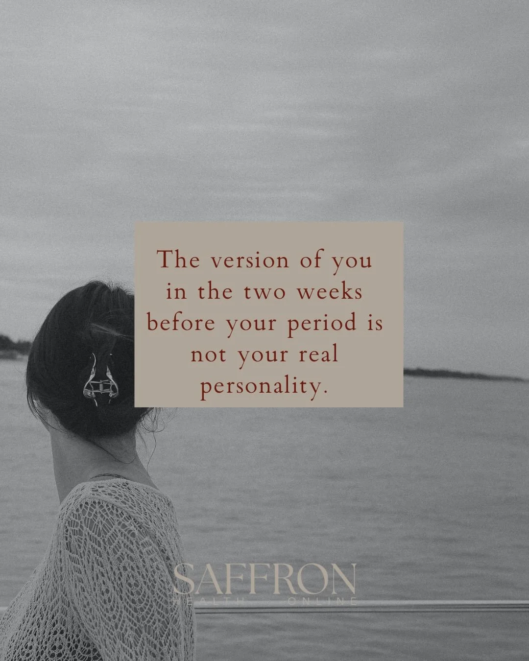 The version of you in the two weeks before your period is not your personality. 

It&rsquo;s a pattern. It has a clinical name and it can be addressed. 

PMDD stands for premenstrual dysphoric disorder and it&rsquo;s not just bad PMS. 

It&rsquo;s a 