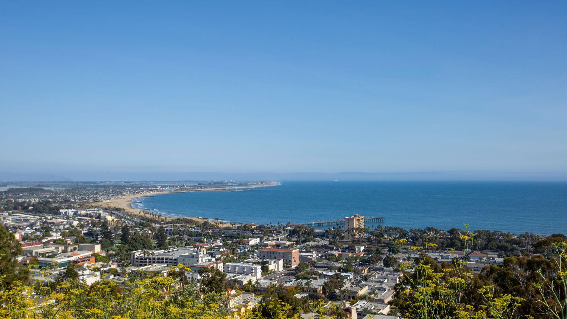 Scenic view of Ventura California