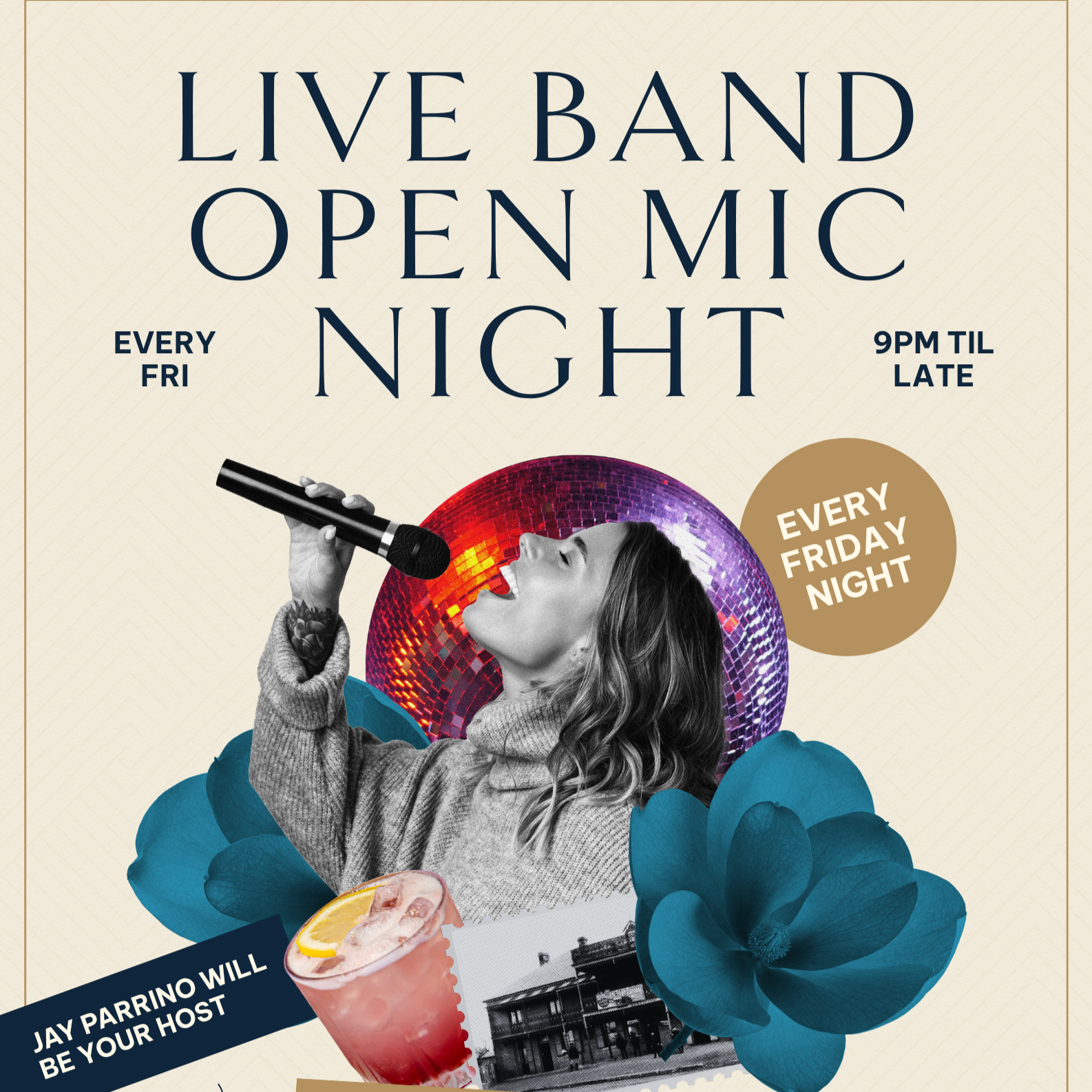 Live Band Open Mic Night