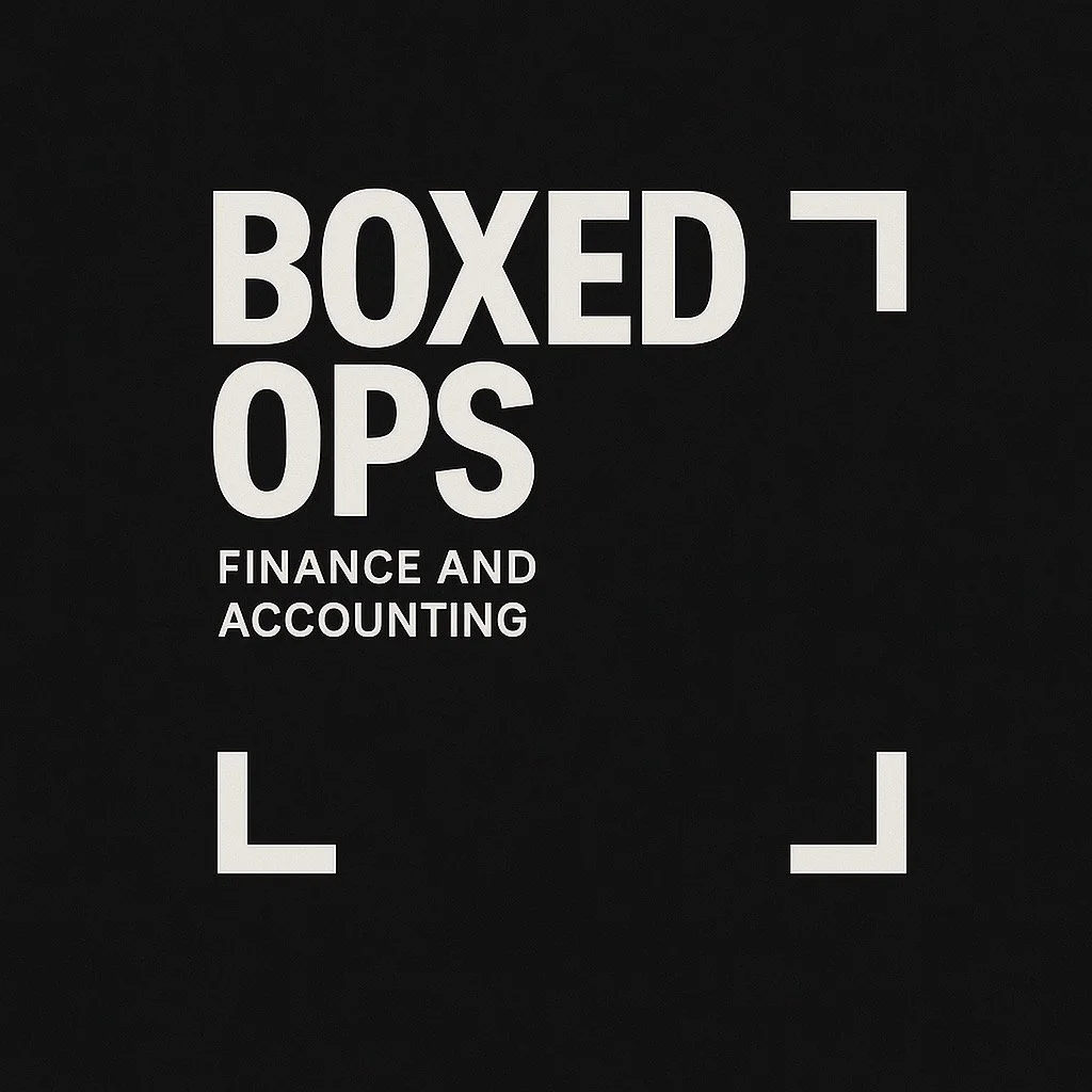 Boxed Ops Finance and Accounting