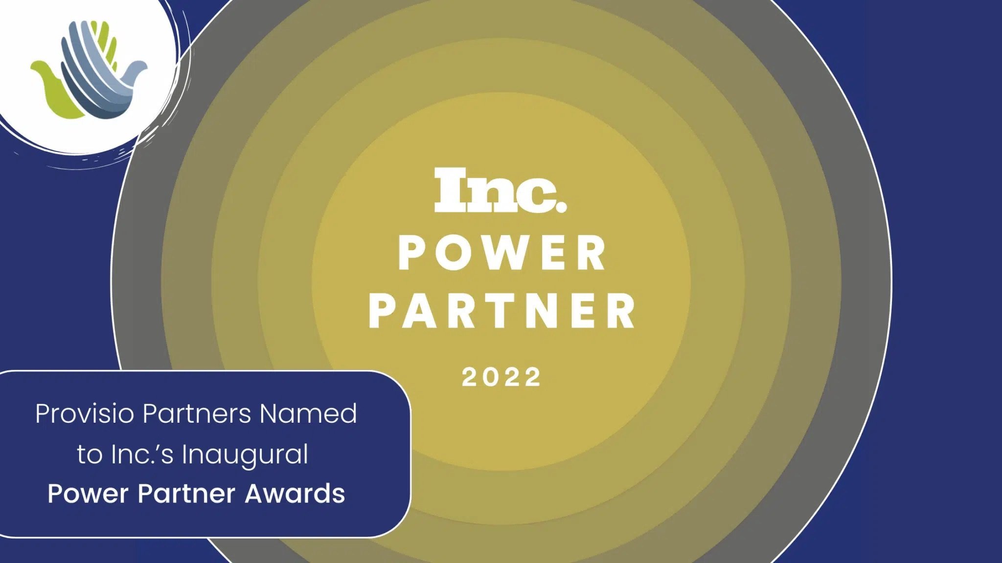 Provisio Partners Named to Inc.’s Inaugural Power Partner Awards