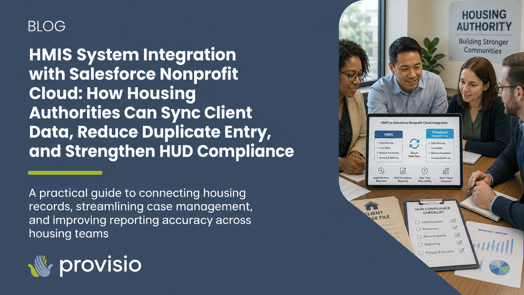HMIS System Integration with Salesforce Nonprofit Cloud: How Housing Authorities Can Sync Client Data, Reduce Duplicate Entry, and Strengthen HUD Compliance