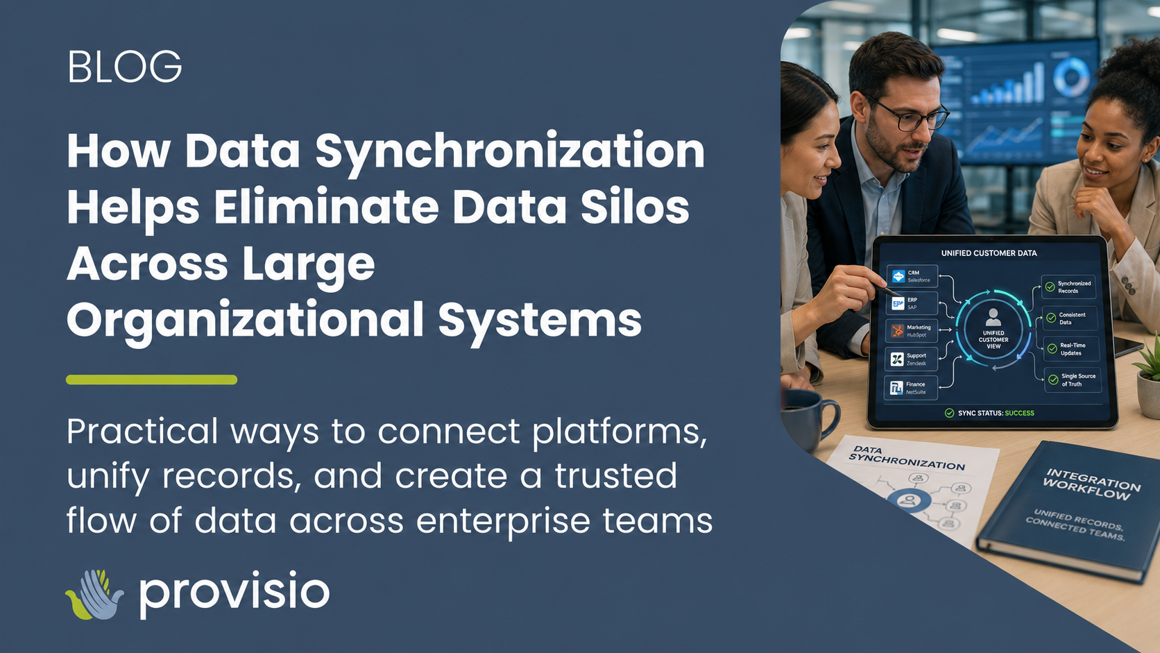 How Data Synchronization Helps Eliminate Data Silos Across Large Organizational Systems