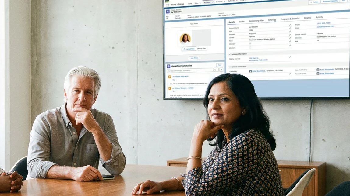 Salesforce Nonprofit Cloud for Holistic Client Management