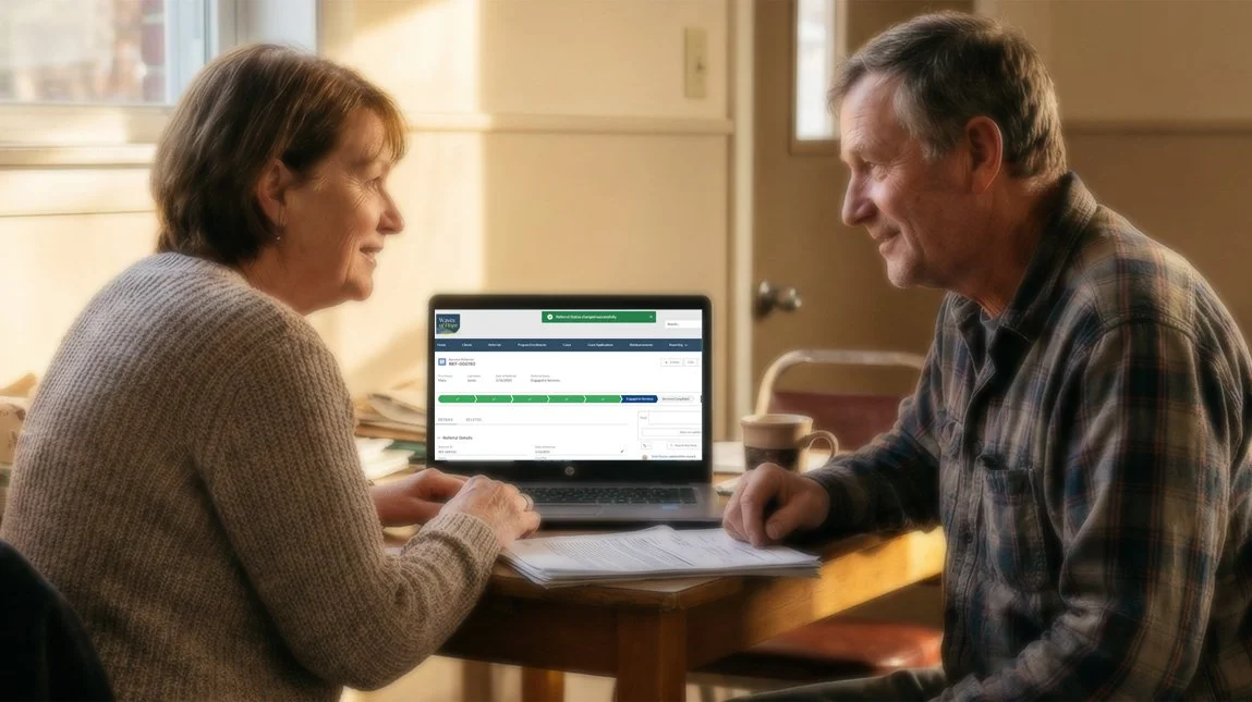Experience Cloud Referral Portal for Seamless Partner Coordination, Real-Time Updates, &amp; Outcome Tracking