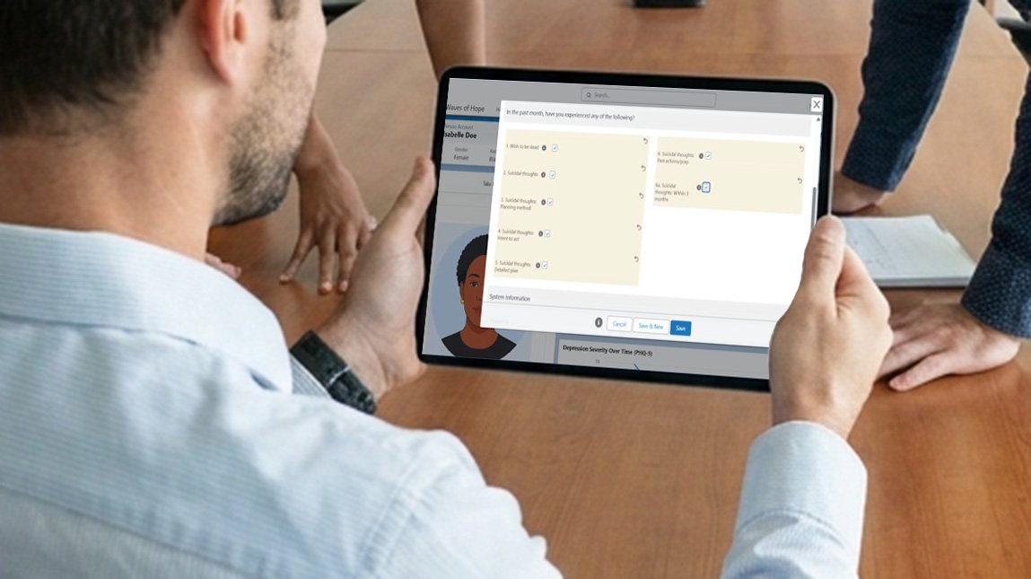 Behavioral Health Assessment Engine for Streamlined Screenings, Real-Time Scoring &amp; Outcome Tracking