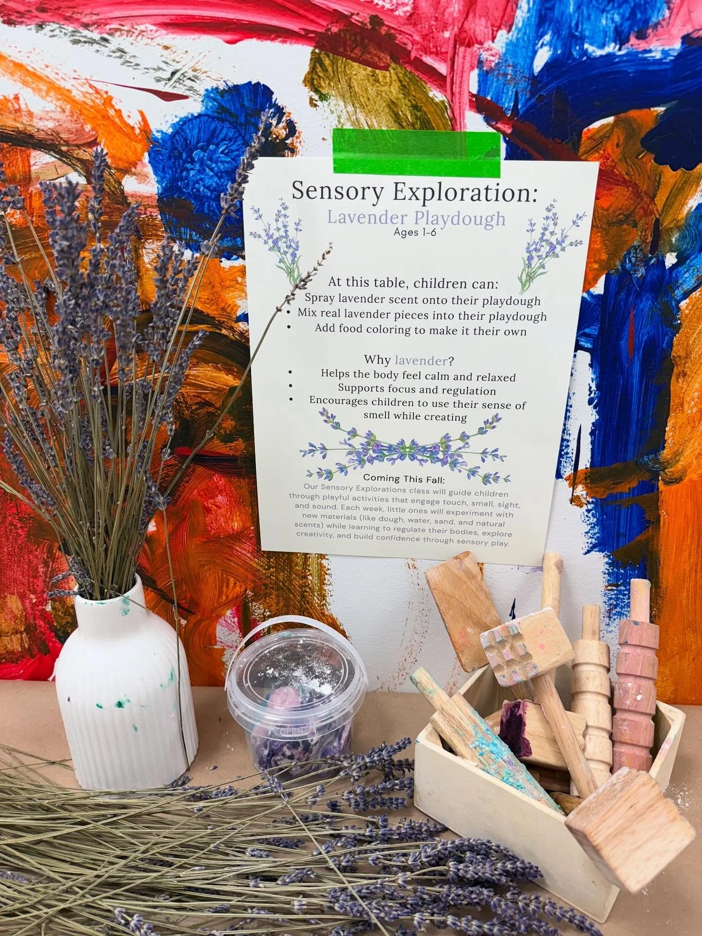 Sensory Exploration Monday’s 11-11:45