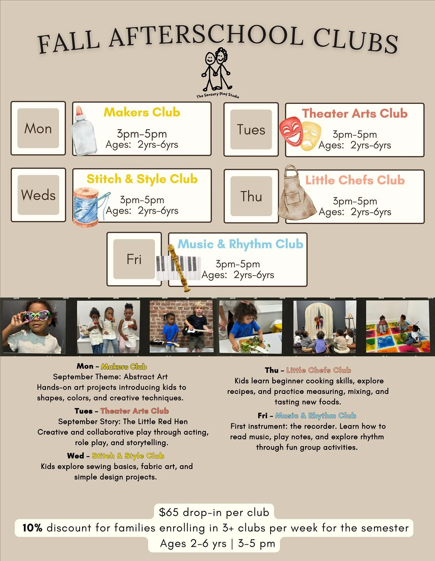 Register now for our Fall 2025 Afterschool Clubs!
Click the link in our bio (titled Fall 2025 Schedule) to save your child’s spot.🤍