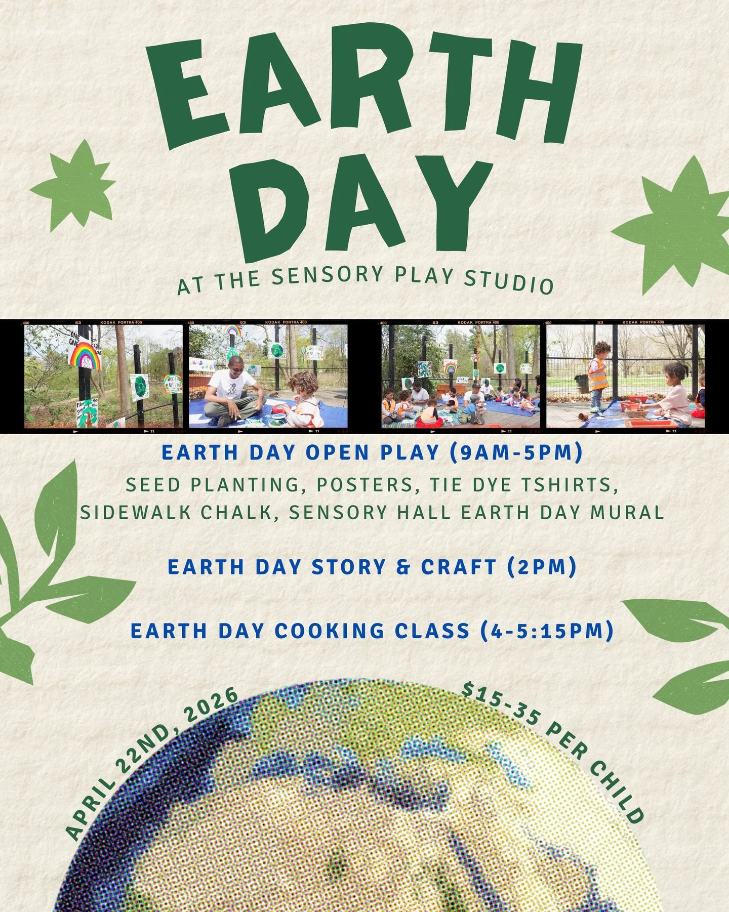 Earth Day at the studio 🌍🌱
Come plant, create, explore, and play with us all day long.
April 22nd. Limited tickets in bio 🤍