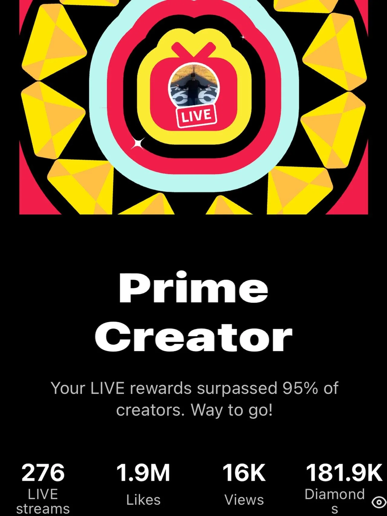 Shout out to my #tiktoklive #followers 1.9M this year tho. Thank you all for helping #grow #theloudlabmixshow