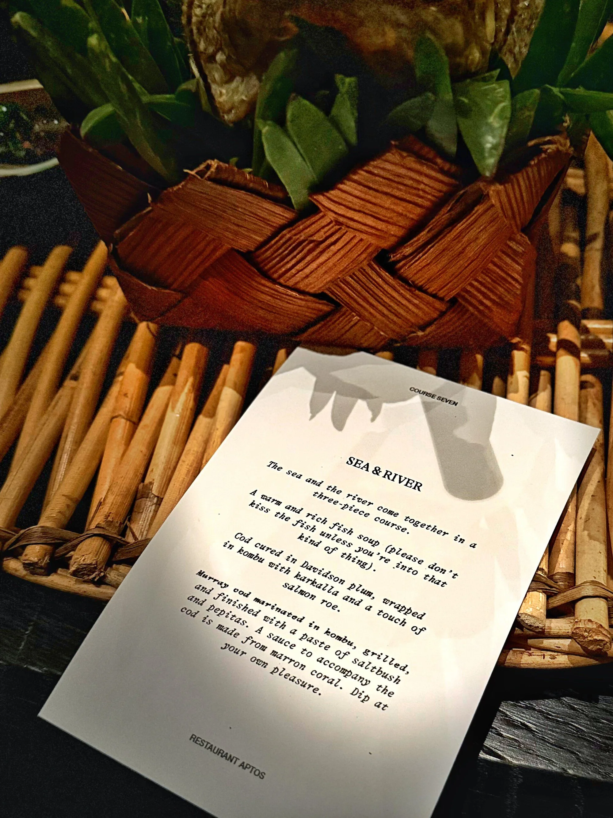 Foodieinheels_Adelaide_Restaurant_Aptos_SeaandRiver_Card_Michelin_Guide.jpeg