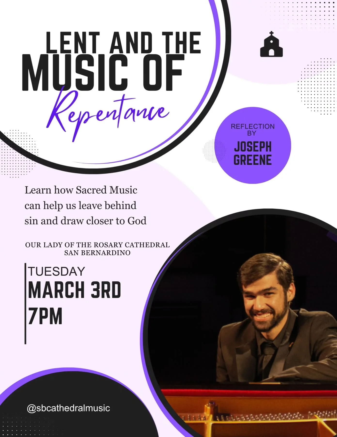 Our Lady of the Rosary Cathedral is excited to announce the first of our Sacred Music Nights &mdash; an evening dedicated to exploring the beauty and theology of Sacred Music and learning how to sing it well.

Our first gathering will be on March 3rd