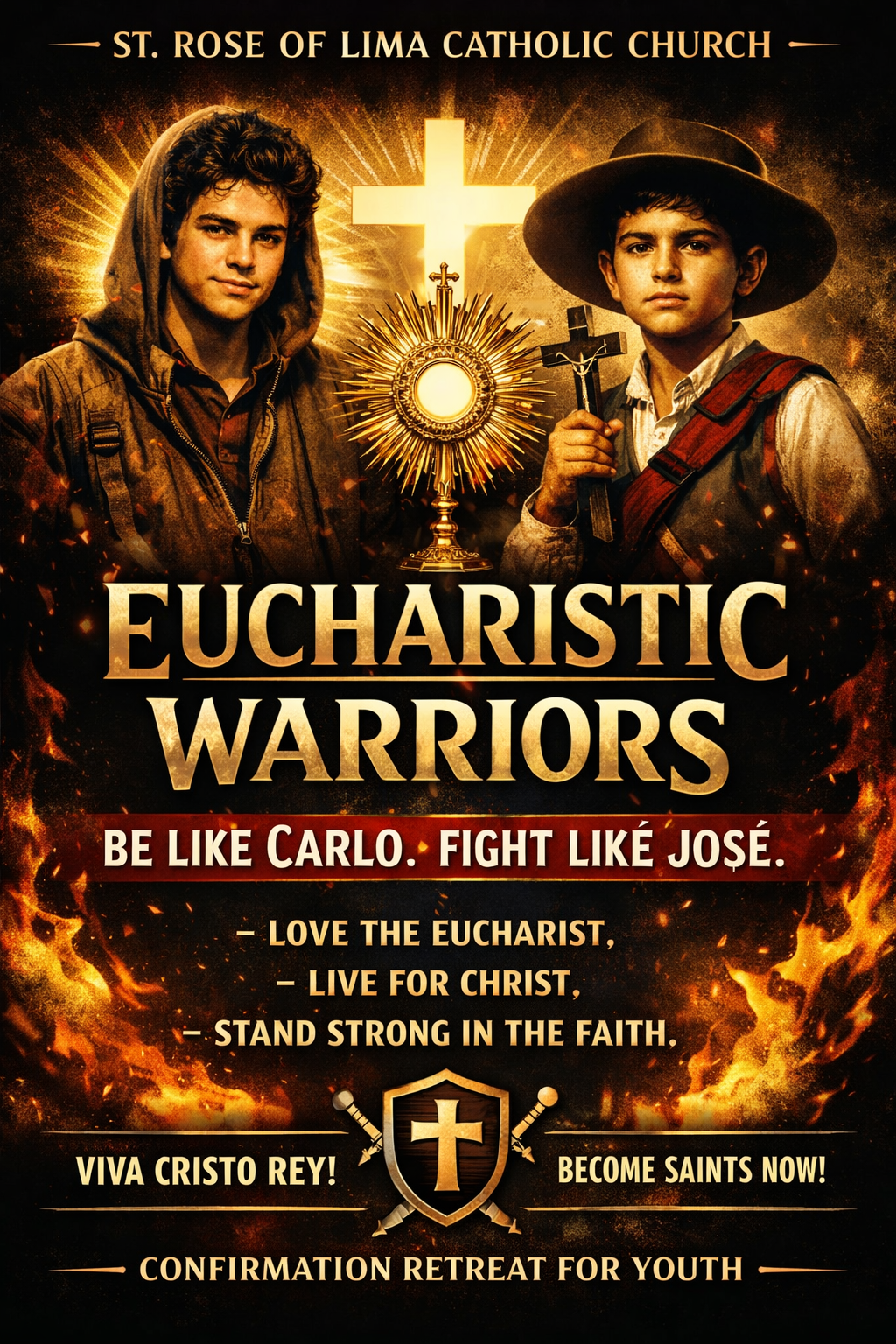 EUCHARISTIC WARRIORS ⚔️🔥 | Be Like Carlo Acutis. Fight Like José Sánchez del Río