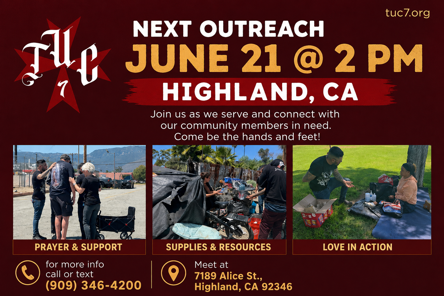 HOMELESS OUTREACH.  Faith in Action: Loving the Least of These