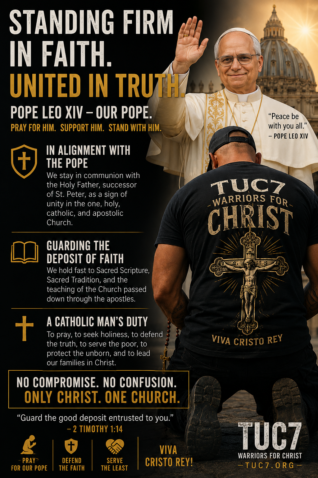 Standing Firm: A Catholic Man's Duty to Remain Faithful to the Church