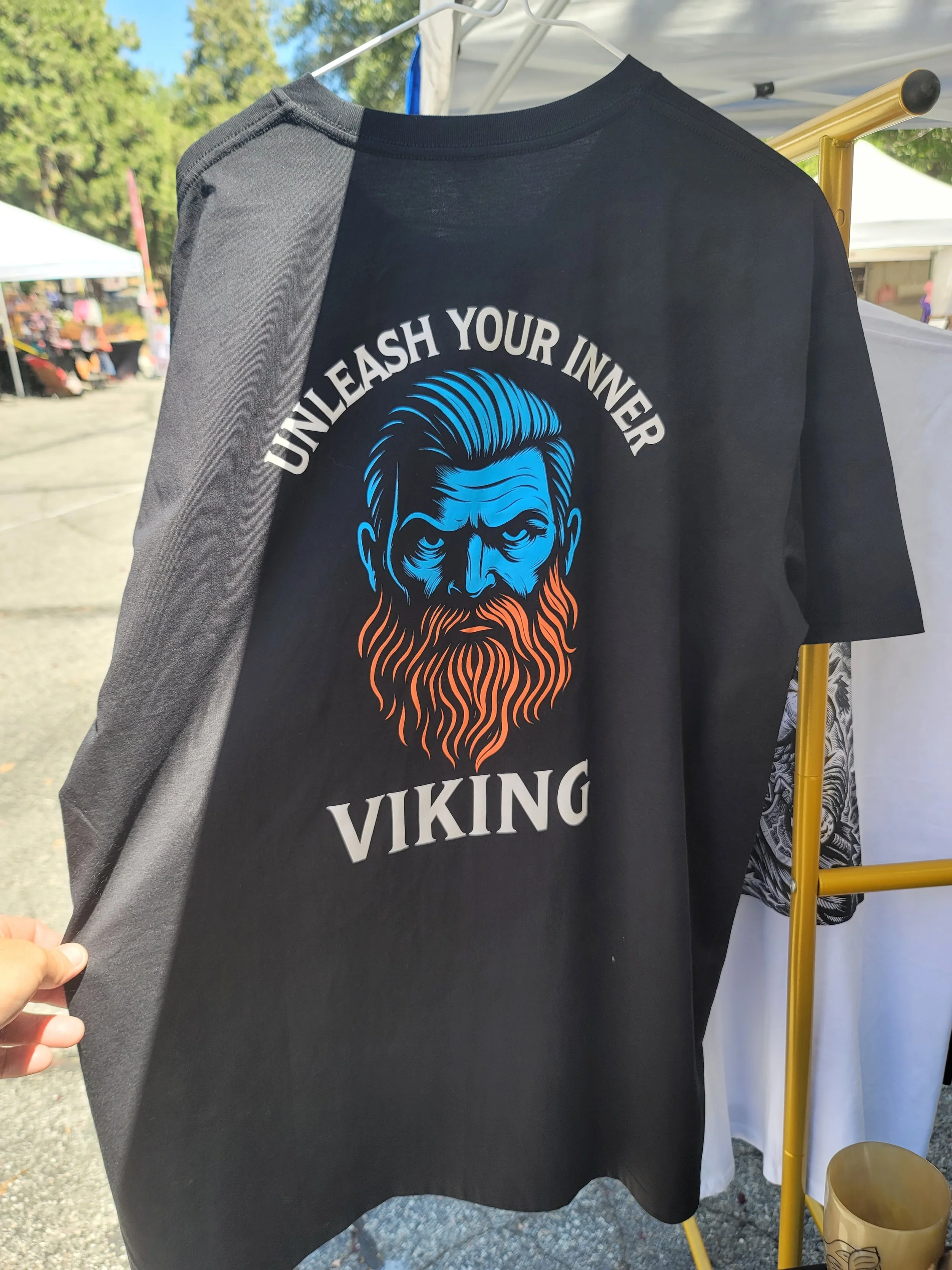 Unleash Your Inner Viking Tee-Shirt 1st Edition 100% Cotton