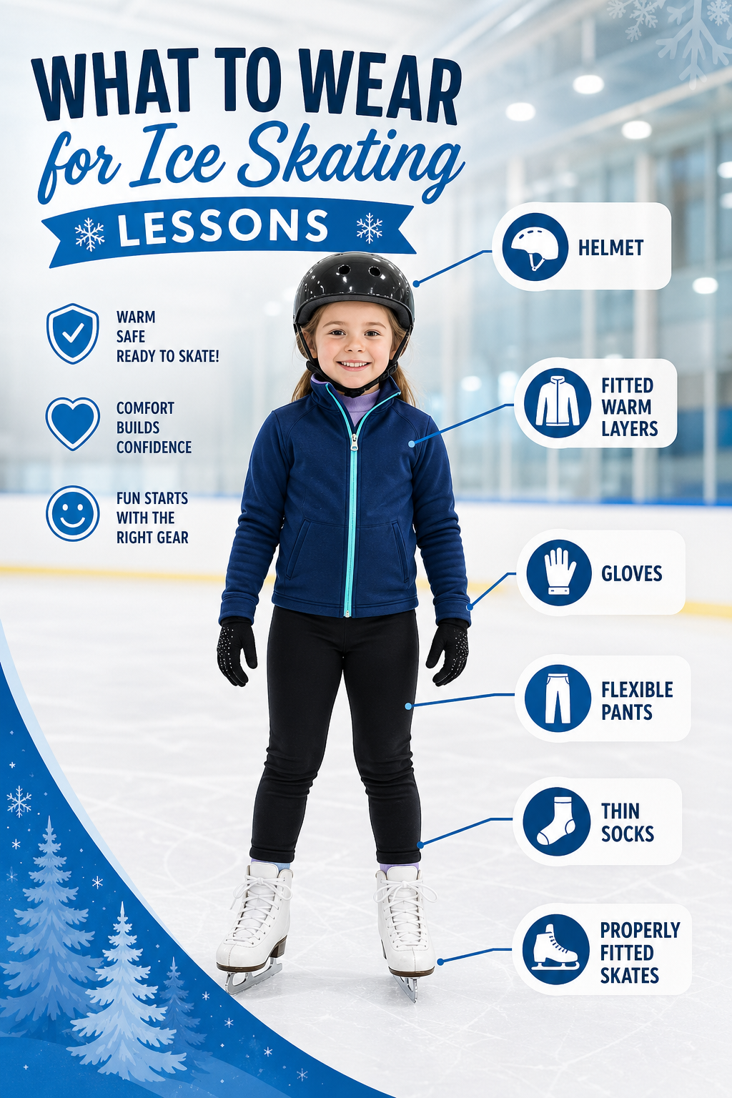What to Wear for Ice Skating Lessons: A Parent’s Guide for Kids and Beginners