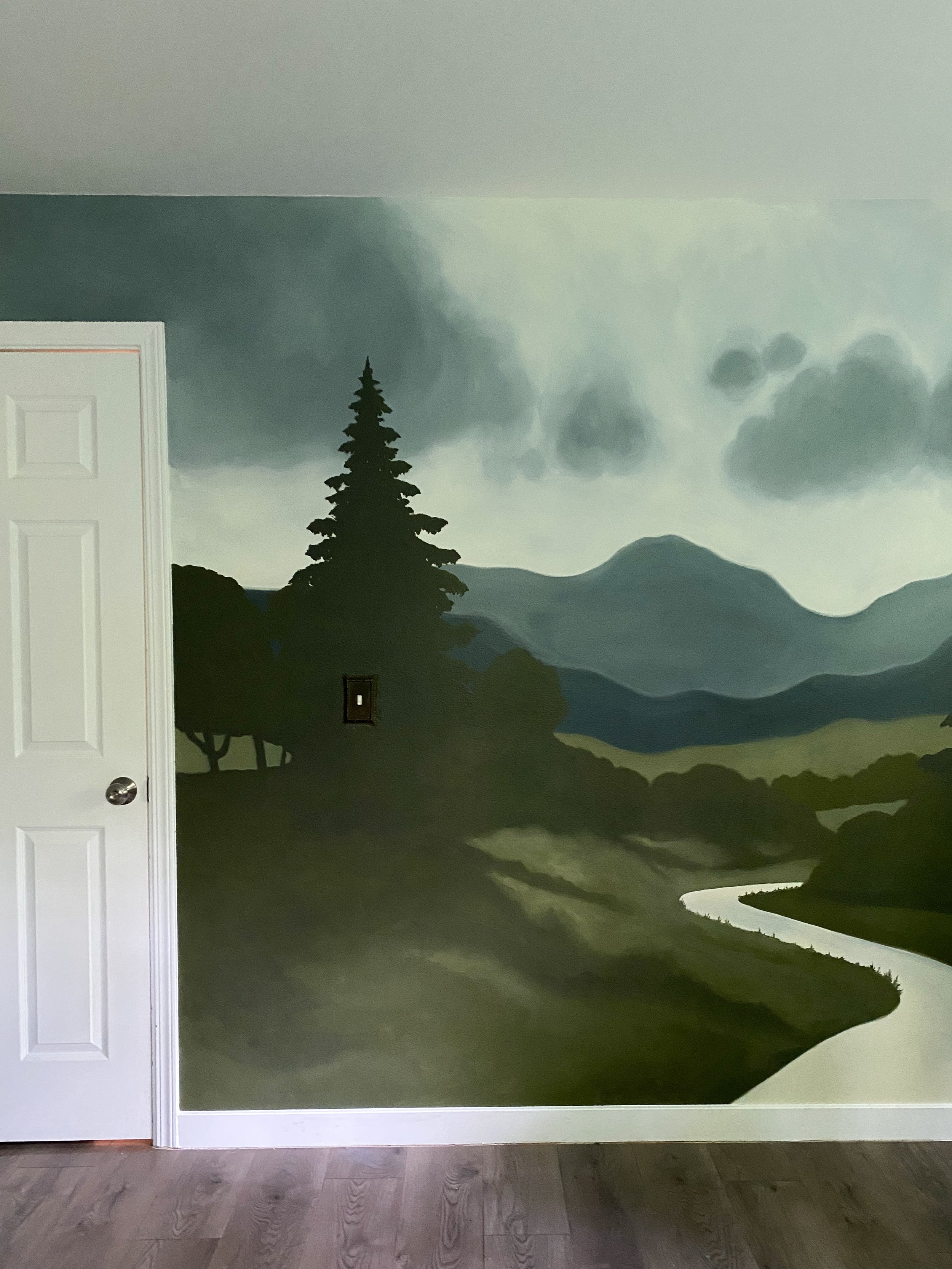 Forest Landscape - Boys Room