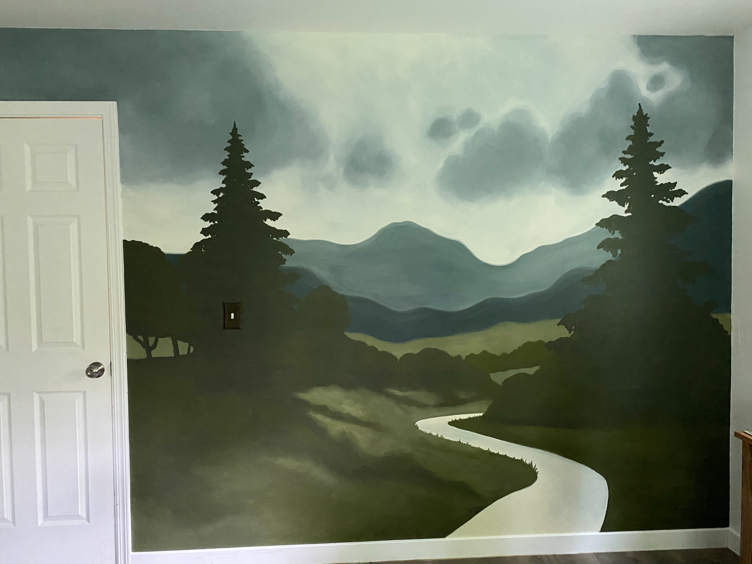 Forest Landscape - Boys Room