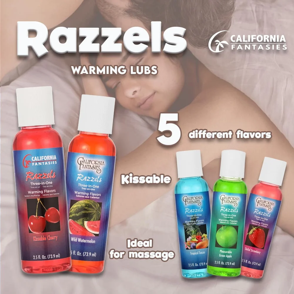 Razzels Warming Lubricant Kissable Cherry ForPlay Sensuals Razzels Warming Lubricant Kissable Cherry ForPlay Sensuals