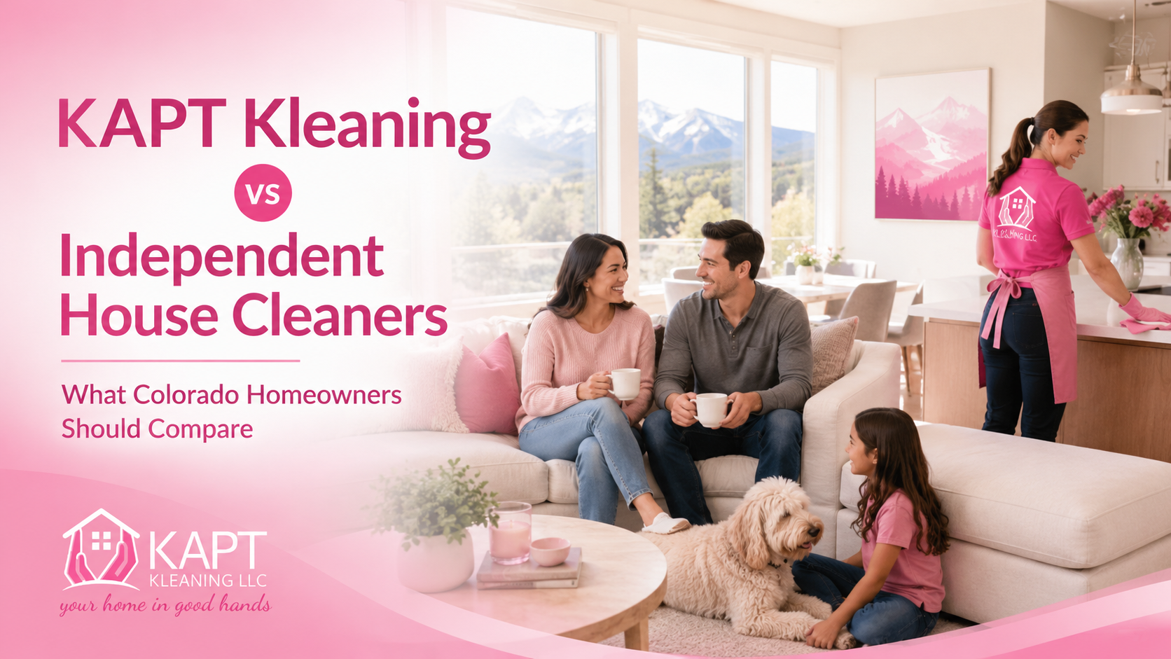 KAPT Kleaning vs Independent House Cleaners: What Colorado Homeowners Should Compare