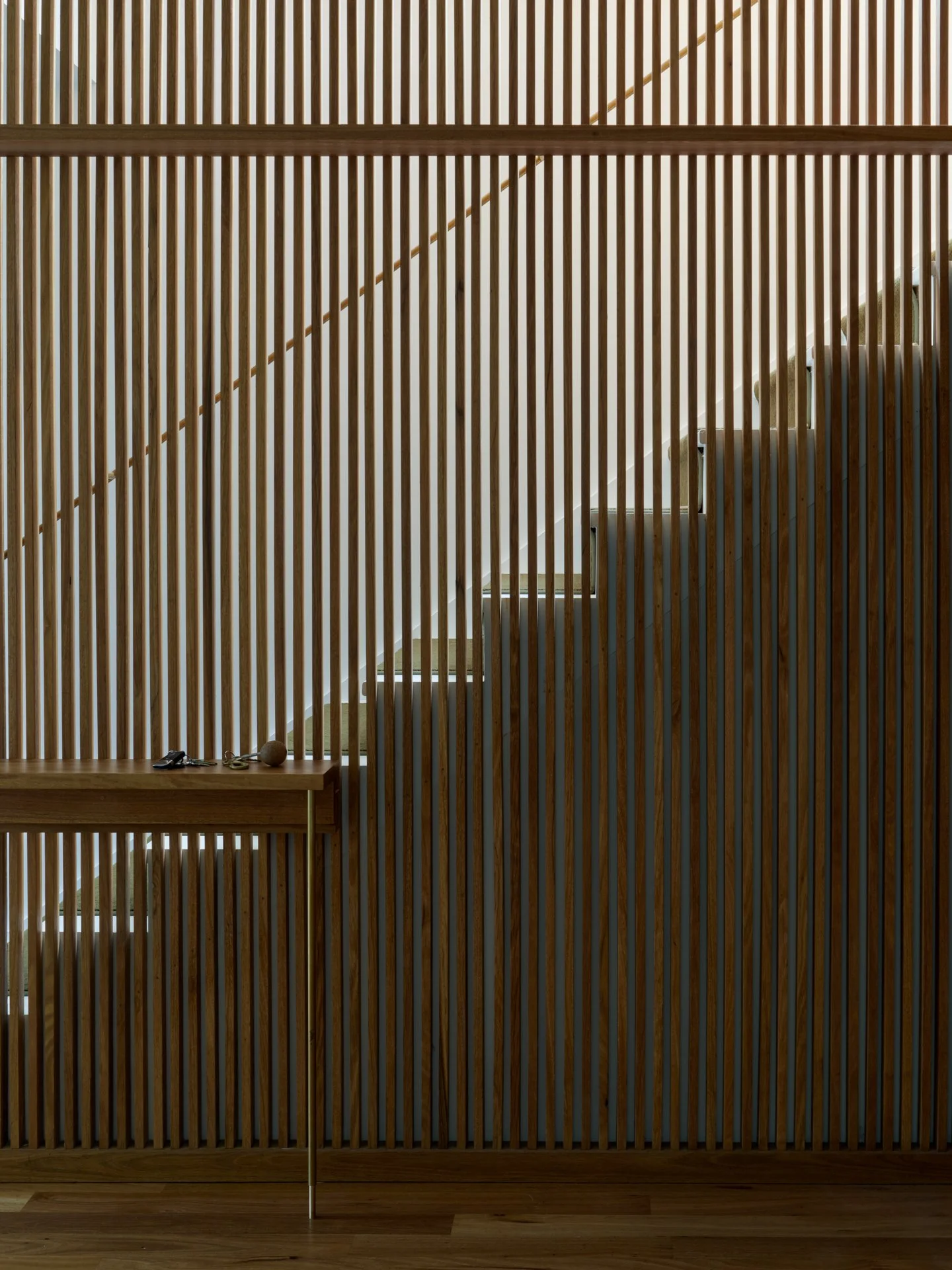 Feature Screening - Bespoke renovation to home in New Farm, Brisbane, by Allen Brothers Construction.